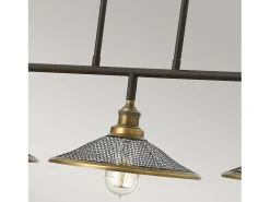 Elstead Rigby 3 Light Ceiling Island Chandelier Pendant Bar Light Bronze, E27