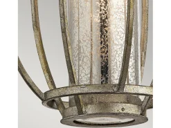 Elstead Rosalie 1 taklampa i guld, E27