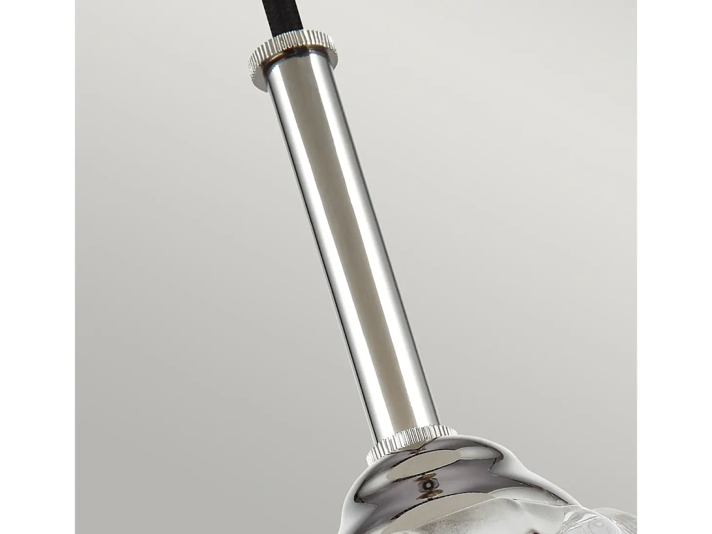 Elstead Rubin 1 Lätt tak mini hänge polerad nickel, G9