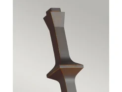 Elstead Teva 1 ljus inomhusvägglampa brons, E27