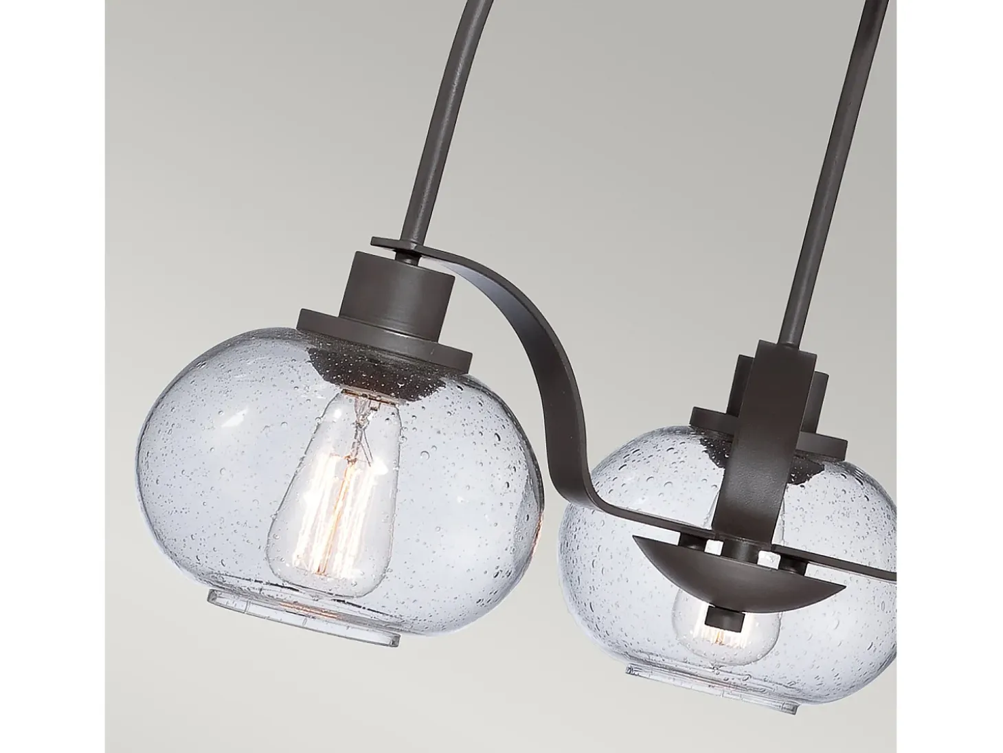 Elstead Trilogy Multi Arm Chandelier 3 Light Old Bronze Finish, E27