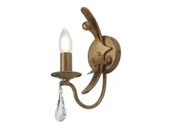 Elstead Windsor 1 ljus Vägglampa - Guld Patina, E14