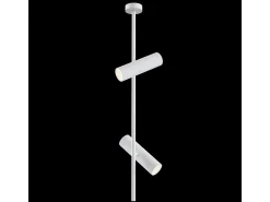 Elti Foco de Techo Lámpara Colgante Blanco, 2 Luces, GU10