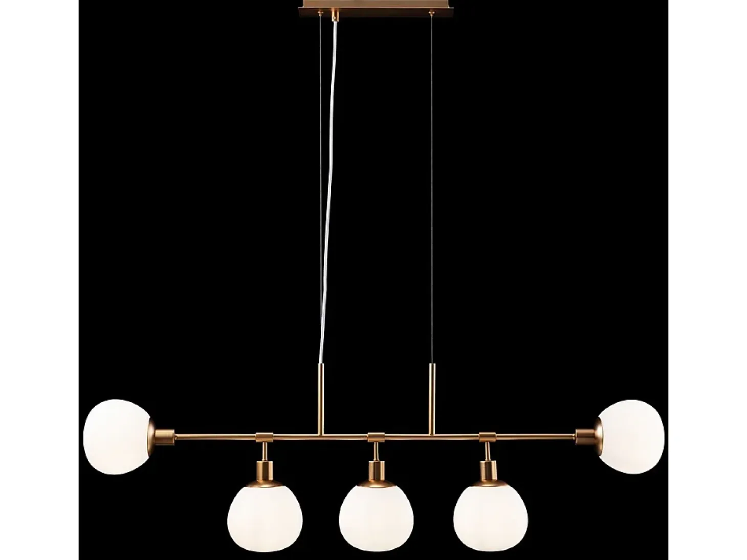 Erich Lámpara Colgante de Techo Latón, 5 Luces, E14