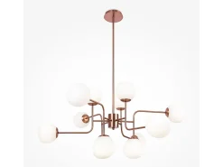 Erich Lámpara de Techo Globe Latón, 12 Luces, E14