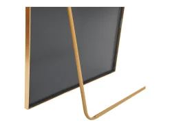 Espejo arqueado de cuerpo entero, 180 x 80 cm, de pared, para salón, dorado