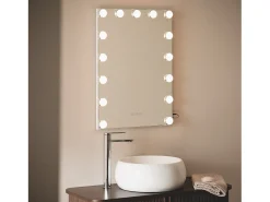 Espejo Baño con Luz LED 70x50 cm Essauira Seleccionable (Cálido-Neutro-Frío)