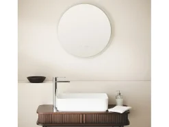 Espejo Baño con Luz LED y Antivaho Ø60 cm Palolem Seleccionable (Cálido-Neutro-Frío)