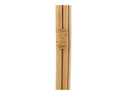 Espejo Caella de ratán natural con escalera L 180 cm