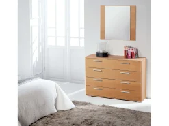 Espejo Clásica Cerezo 72x64x2 cm Dormitorio