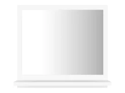 Espejo de baño 40 x 10,5 x 37 cm aglomerado blanco 02_0006903