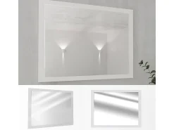 Espejo de baño blanco 45x2x60 emma