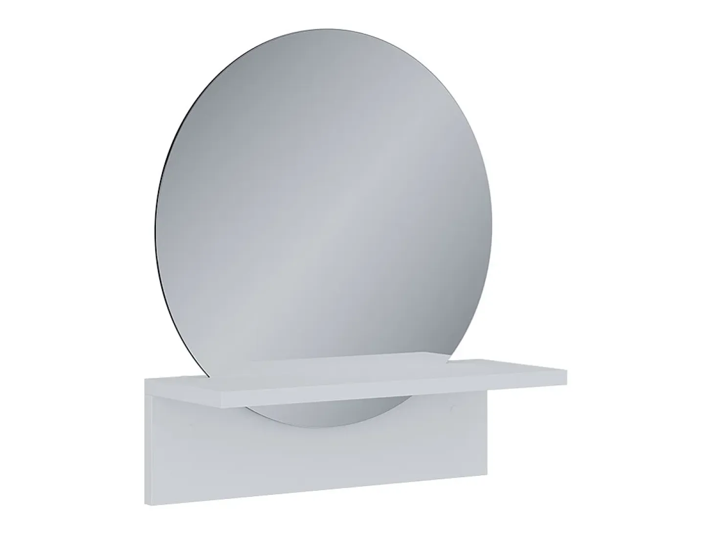 Espejo de baño blanco 40x15x47.5 elyra
