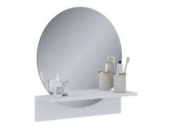 Espejo de baño blanco 50x15x54.5 elyra