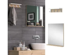 Espejo de baño blanco 50x8x51.6 henri