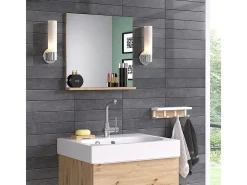 Espejo de baño blanco 50x8x51.6 henri
