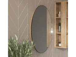 Espejo de baño blanco 60x2.1x60 karen