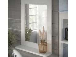 Espejo de baño blanco 40x10x50 vilda