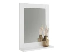Espejo de baño blanco 40x10x50 vilda