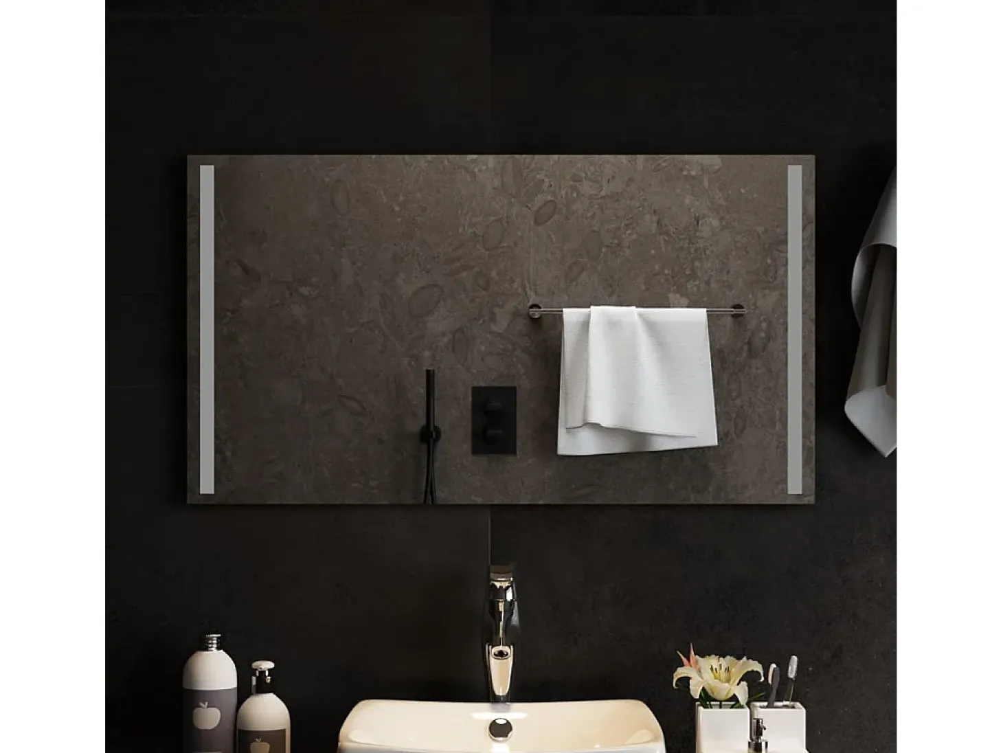 Espejo de baño con LED 90x50 cm ES216596