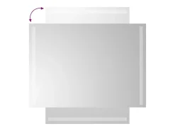 Espejo de baño con LED 50x70 cm ES583668