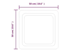 Espejo de baño con LED 50x50 cm ES305529