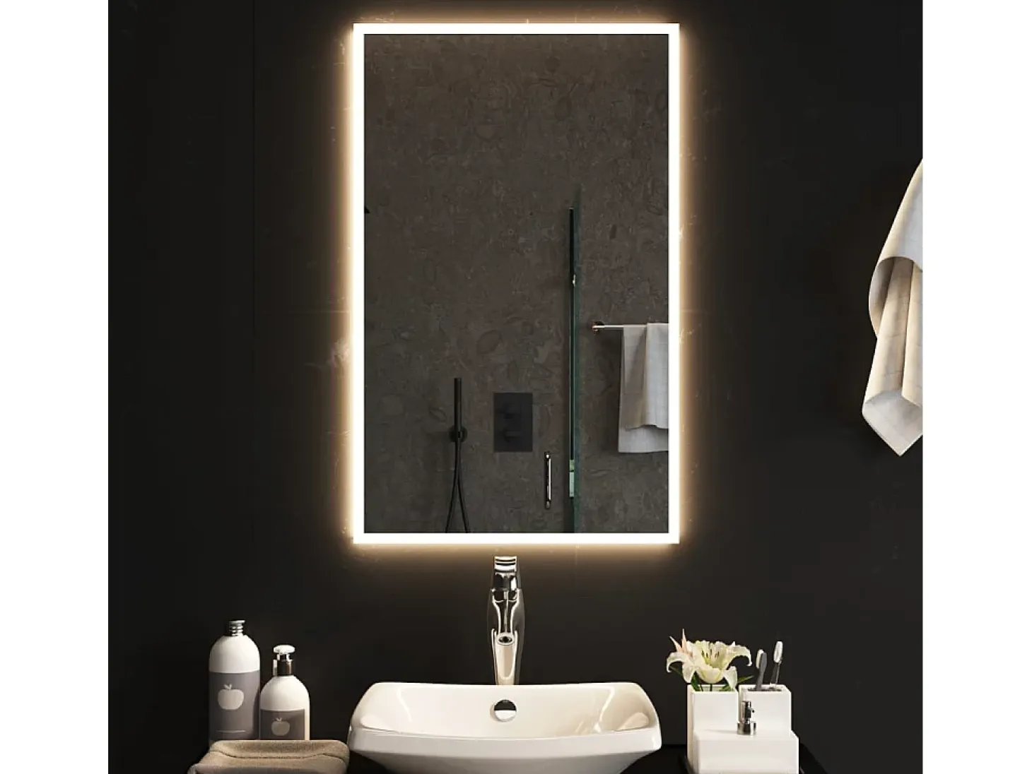 Espejo de baño con LED 50x80 cm ES815138