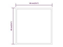 Espejo de baño con LED 60x60 cm ES362947
