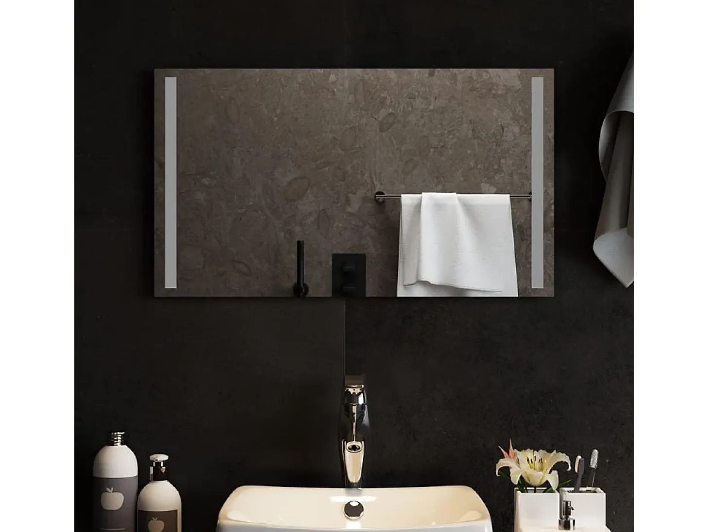Espejo de baño con LED 70x40 cm ES872871