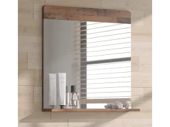 Espejo de baño estilo antiguo 60x12x62 izan
