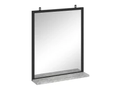 Espejo de baño hormigón 50x12x60 fyrk