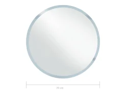 Espejo de baño LED 70 cm