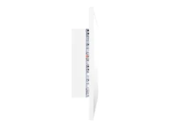 Espejo de baño LED 60 x 8,5 x 37 cm acrílico blanco 02_0006981