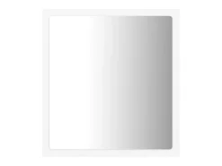 Espejo de baño LED 40 x 8,5 x 37 cm acrílico blanco 02_0006980