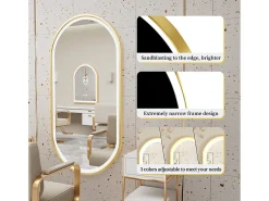 Espejo de baño LED antivaho 3 colores regulables 120x60x4cm