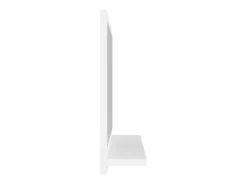 Espejo de baño madera contrachapada blanco 40x10,5x37 cm ES782851