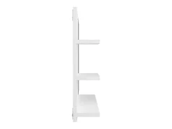 Espejo de baño madera contrachapada blanco 60x10,5x45 cm ES871081