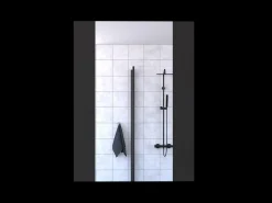 Espejo de Baño Madrid con forma rectangular Negro