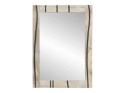 Espejo de baño Marrón, plata 50 x 70 x 30 cm