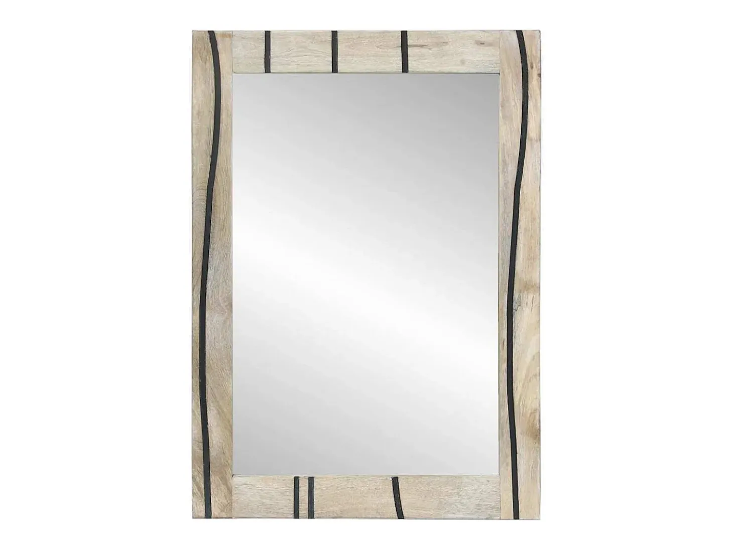 Espejo de baño Marrón, plata 50 x 70 x 30 cm