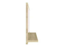 Espejo de baño 60x10,5x37 cm aglomerado beige 02_0006923