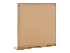 Espejo de cuarto de baño madera maciza de nogal 60x12x62 cm ES263147
