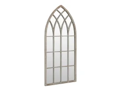 Espejo de jardín arena hierro para exterior 70x30 cm ES471099