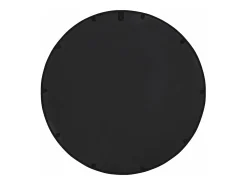 Espejo de jardín redondo hierro negro uso exterior 40x4 cm ES907024