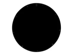 Espejo de jardín redondo hierro negro uso exterior 40x3 cm ES921407
