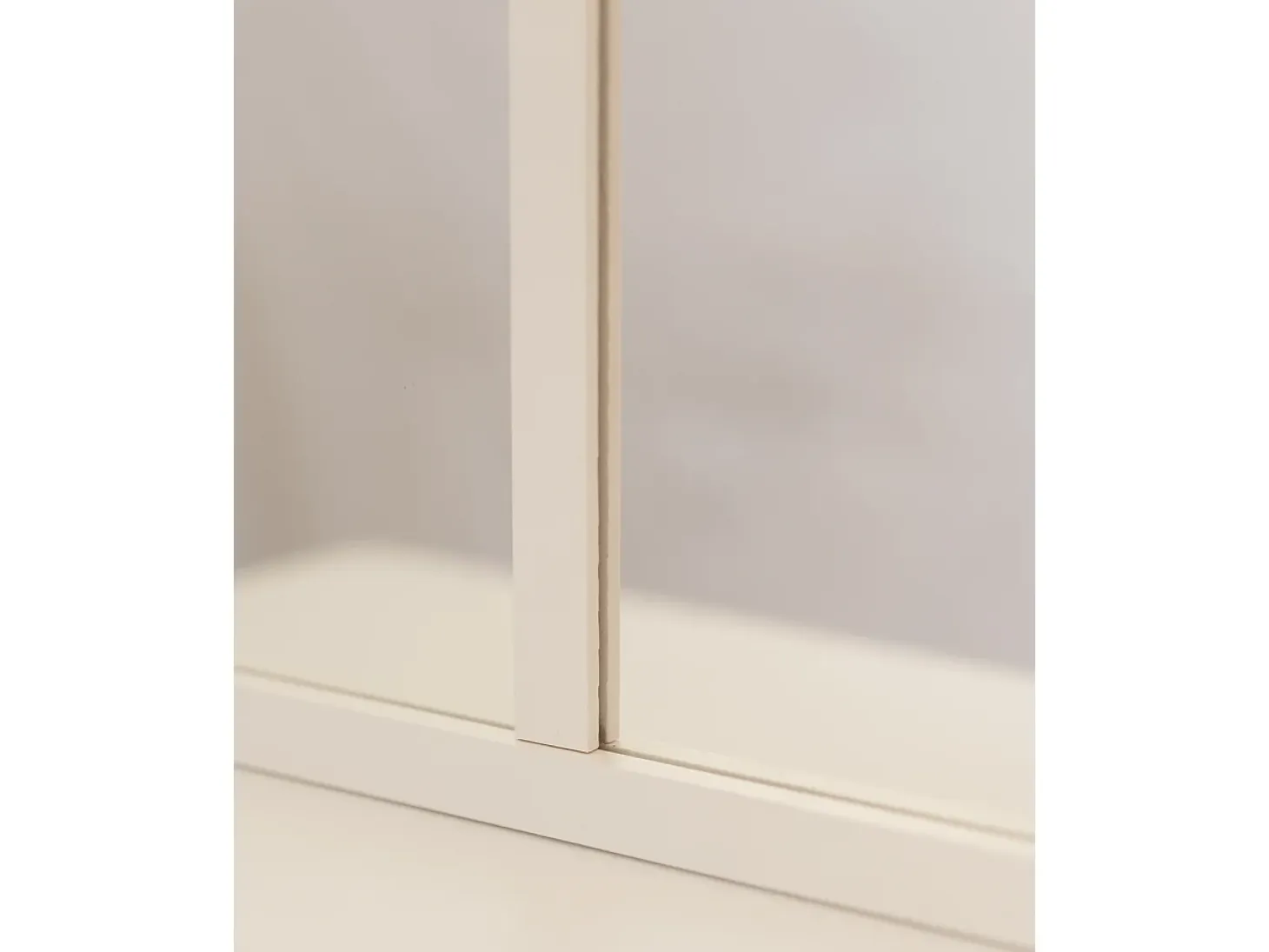 Espejo de madera color blanco de 90x60cm - LISBOA - DECOWOOD