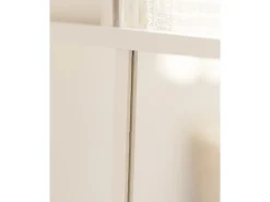 Espejo de madera color blanco de 90x60cm - LISBOA - DECOWOOD
