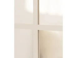 Espejo de madera color blanco de 90x60cm - LISBOA - DECOWOOD