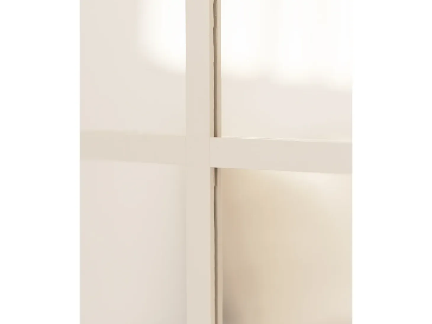 Espejo de madera color blanco de 90x60cm - LISBOA - DECOWOOD