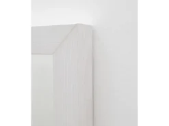 Espejo de madera color blanco de 59x79cm - EIRA BOLD - DECOWOOD